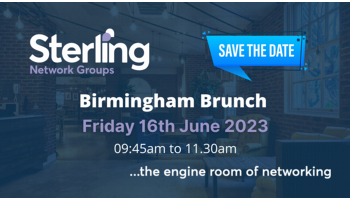 Sterling Networks Birmingham Brunch Group Launch – June Sterling Networks Birmingham Brunch Group Launch – June